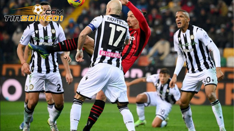 Soi kèo Udinese vs AC Milan chi tiết theo chuyên gia